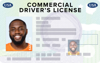OR commercial driver's license